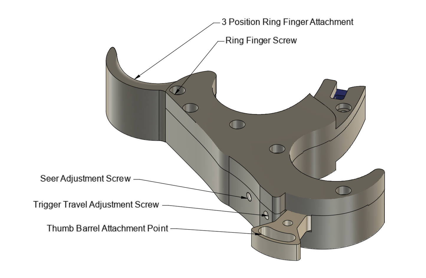SHADOW - Thumb Button - Aron Snyder Signature Series LIMITED EDITION