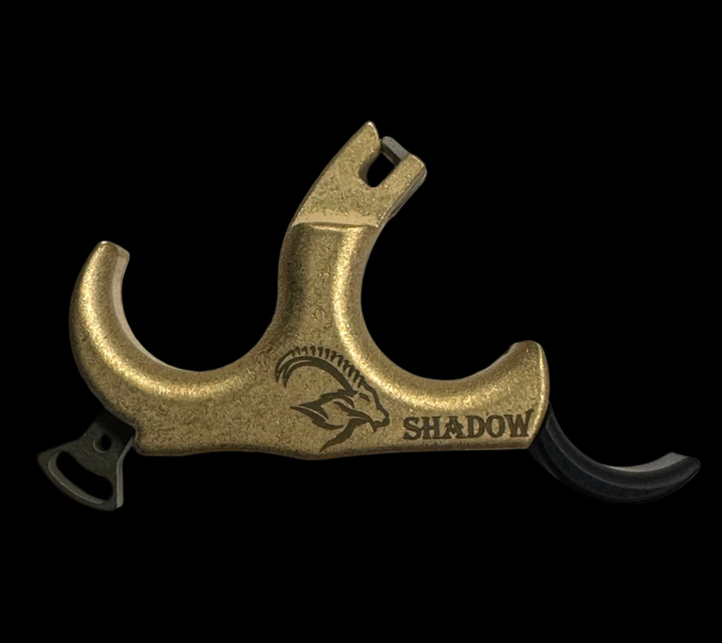 SHADOW - BRASS Thumb Button