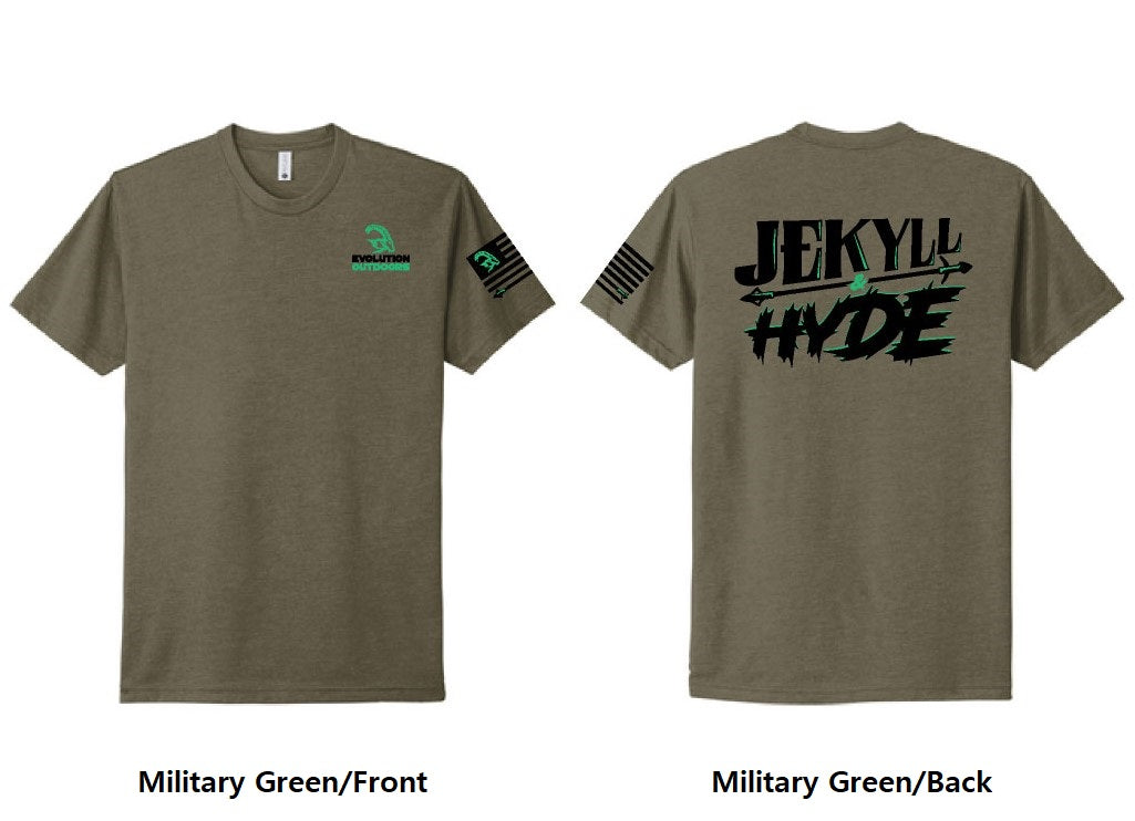 Men's Jekyll & Hyde Tee  - Military Green