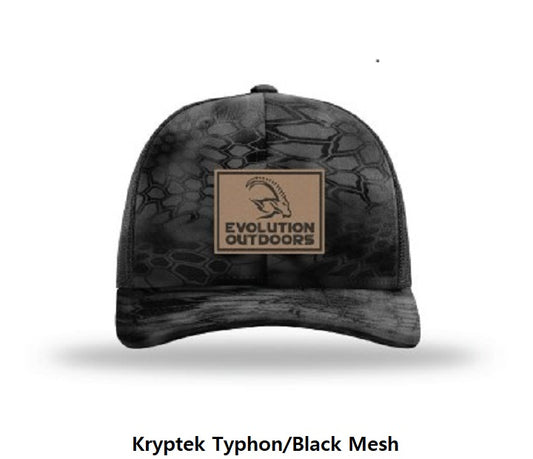 Mesh Back Cap - Kryptek Typhon/Black