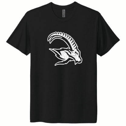 IBEX - White Topo Tee - Black