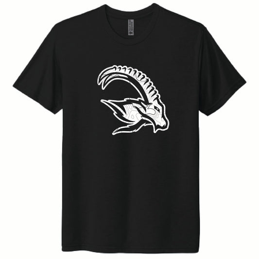 IBEX - White Topo Tee - Black