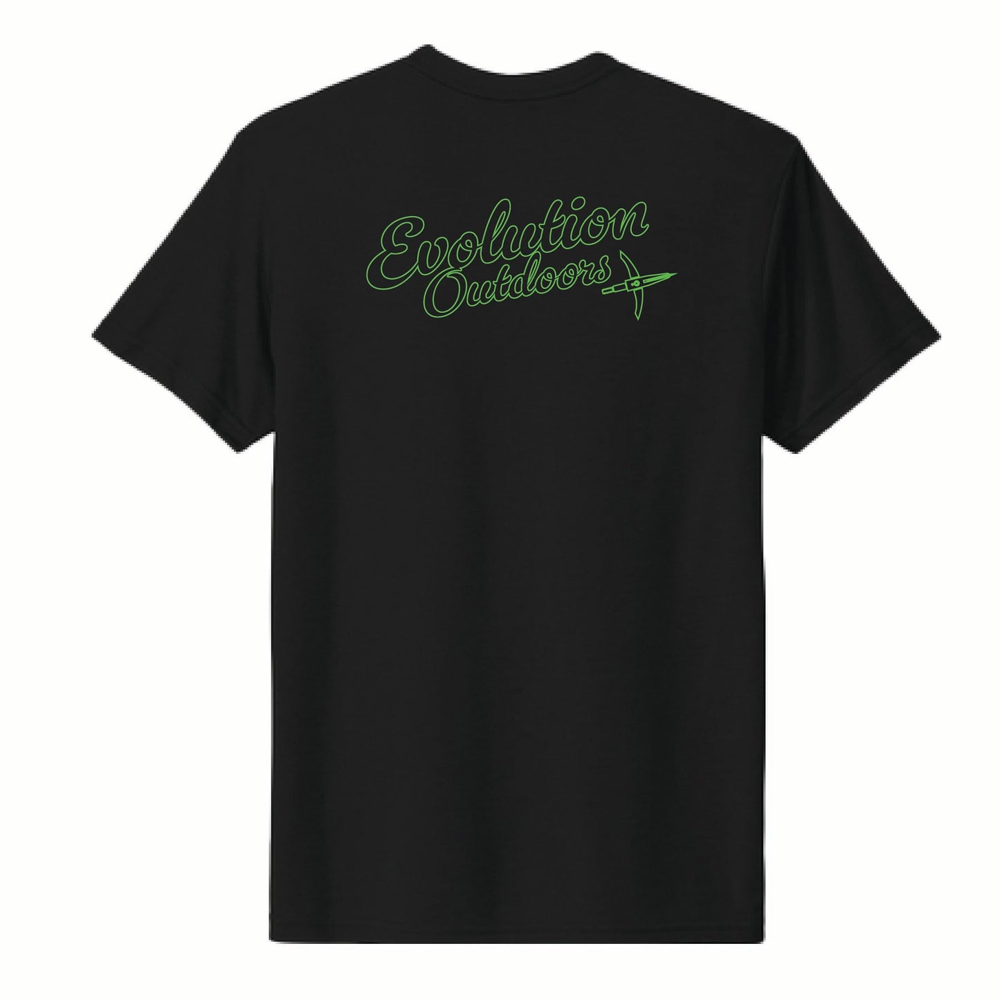 IBEX - Green Topo Tee - Black