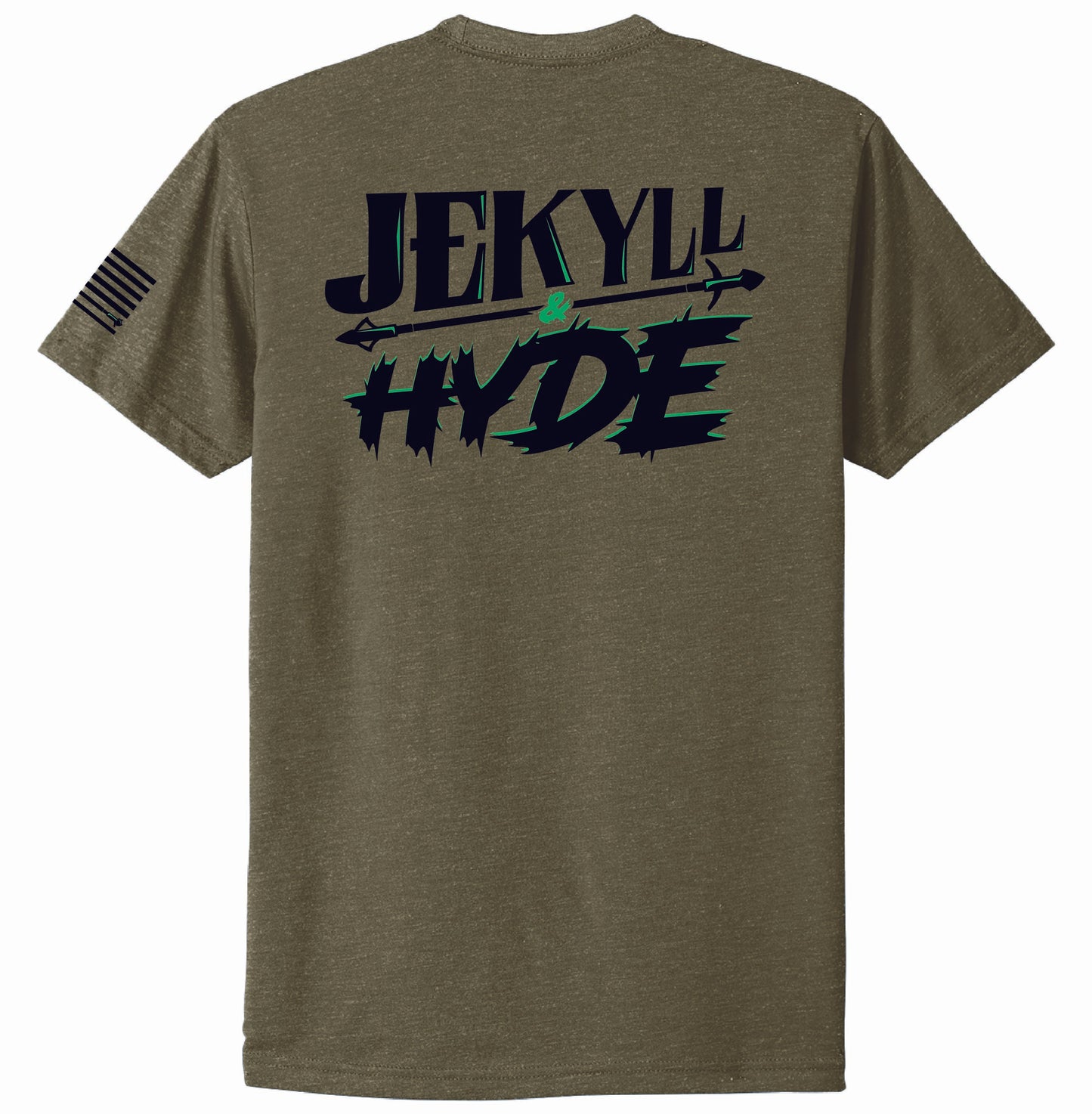 Men's Jekyll & Hyde Tee  - Military Green