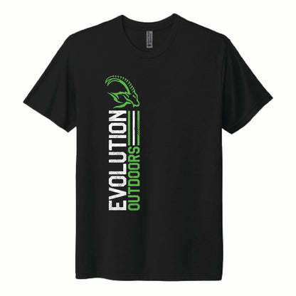 Evolution Outdoors Vertical Tee - Black